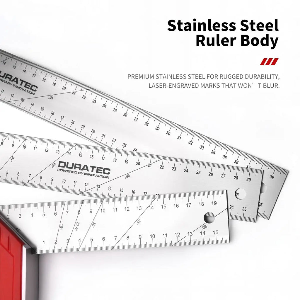 1pc 20-40mm Aluminum Alloy Square Ruler Right Angle 90 Metric Gauges Turning Ruler Woodworking Ruler L-shaped Measuring Tool