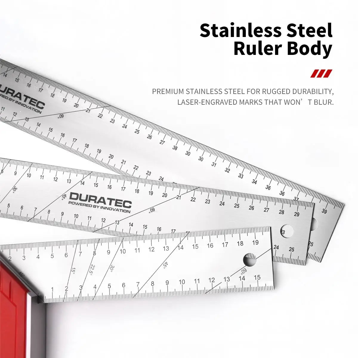 1pc 20-40mm Aluminum Alloy Square Ruler Right Angle 90 Metric Gauges Turning Ruler Woodworking Ruler L-shaped Measuring Tool