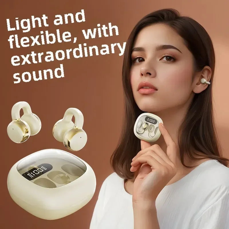 Wireless Bluetooth Headset X31 Bluetooth Headset Power Earbud Digital Display Stereo Headset is suitable for all smart phones.