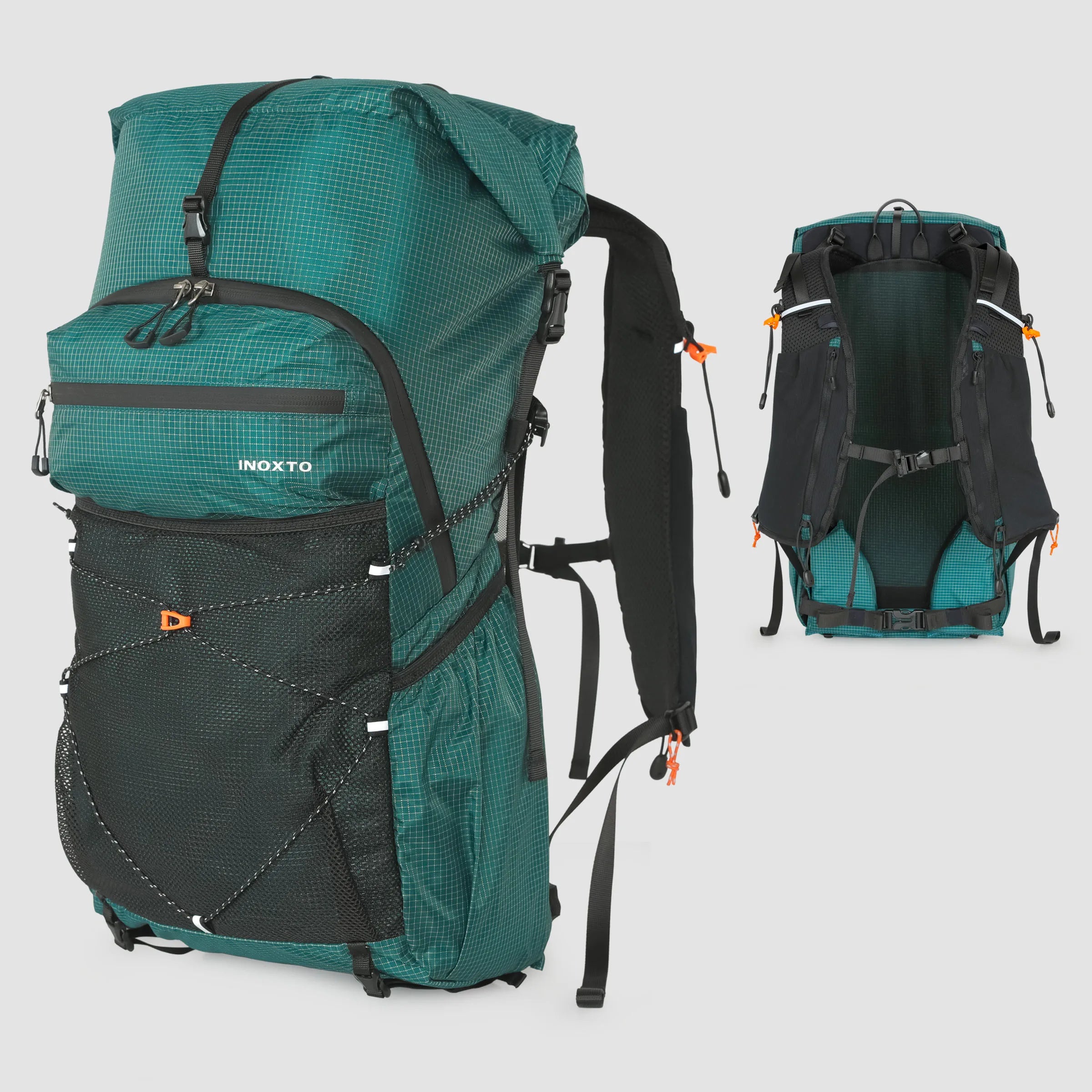 Hiking Backpack for Men and Women, 30L Waterproof Camping Backpack with Rain Cover, Lightweight Outdoor Sport Travel Daypack Ruc