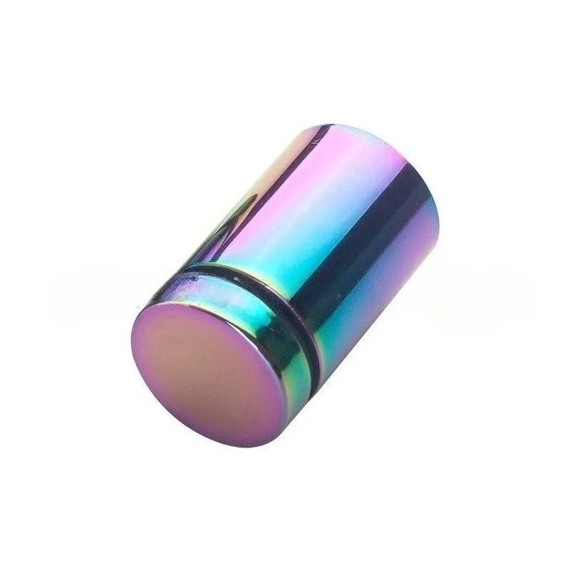 4Pcs Rainbow acrylic Picture Frame Glass Sign Standoff Nail Wall Mount Standoff Holder Stainless Steel Advertise Fixing Screw