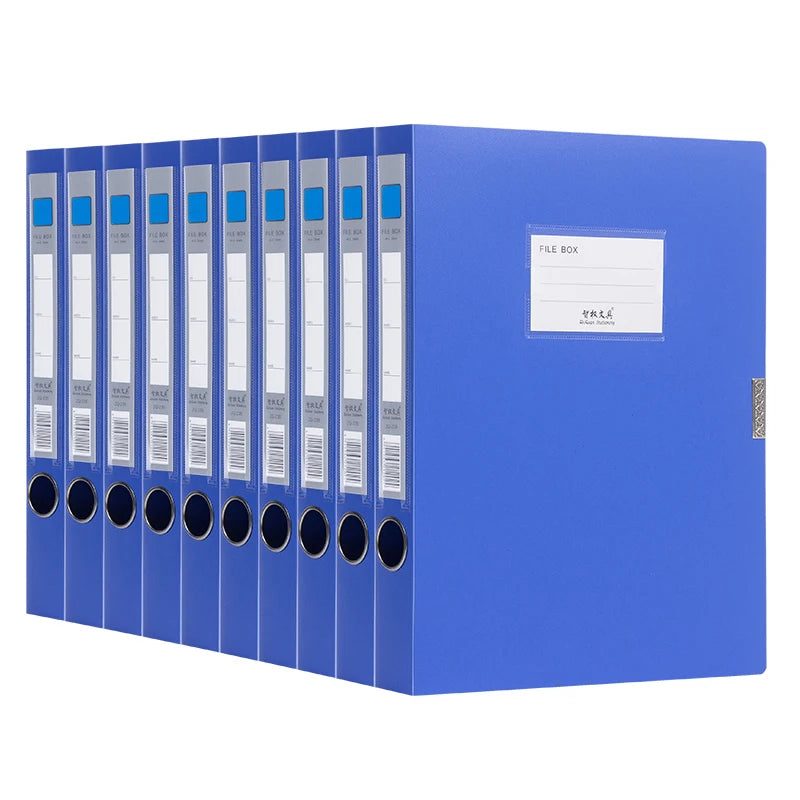 Thickened Large Capacity File Organizer For Desk Document File Box Storage Bag Standing Test Paper Bag 2.0cm 3.5cm 5.5cm 7.5cm