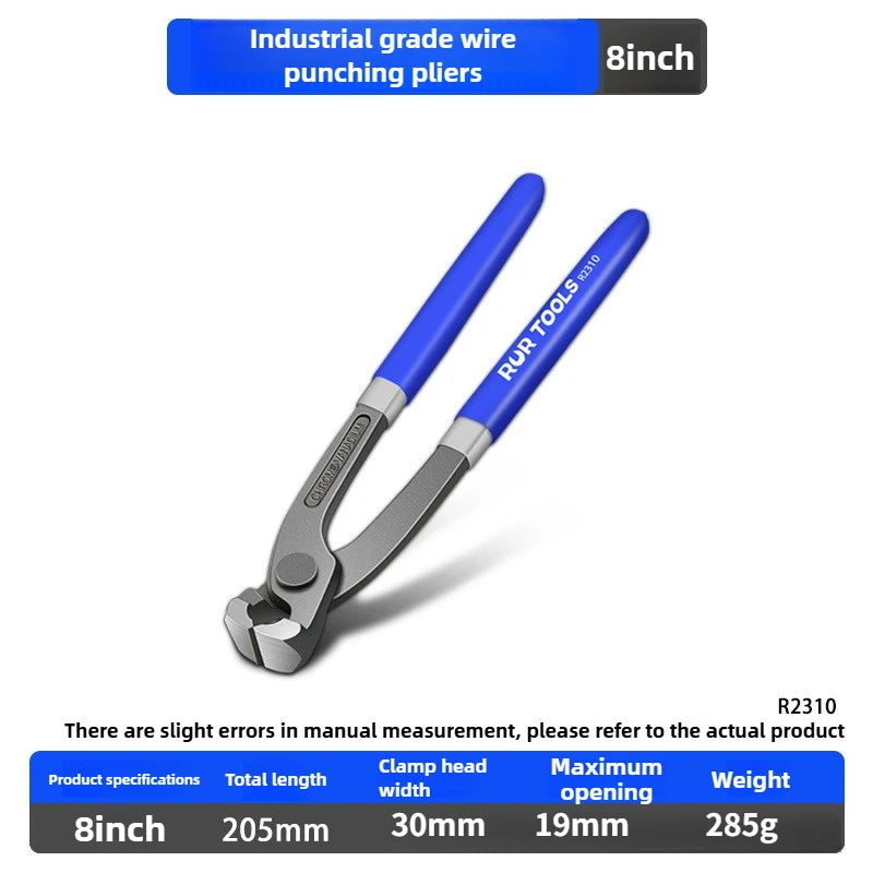 Tower Pincers Non-slip Grips Pliers Flat Mouth Cattle Horse Hoof Nippers Snips Puller Hand Tools Pulling Nails Cutting Wires