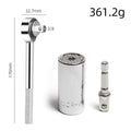 Multifunctional 7 to 19mm Magic Socket Multi Purpose Wrench Extension Rod Electric Hand Drill Screw Tool Set