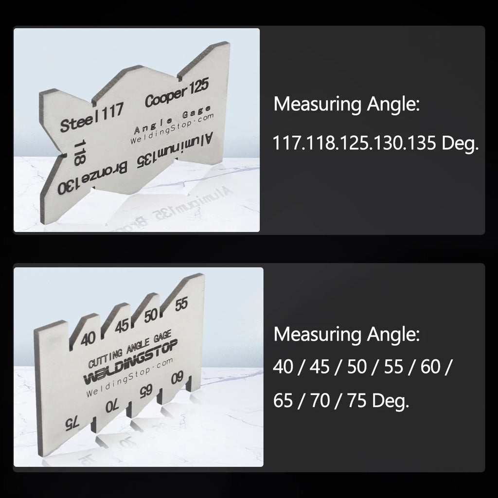 Angle Gage Screw Pitch Thread Lathe Cutting Gauge Drill Bits Sharpening Angle Template Measuring Tool Kits