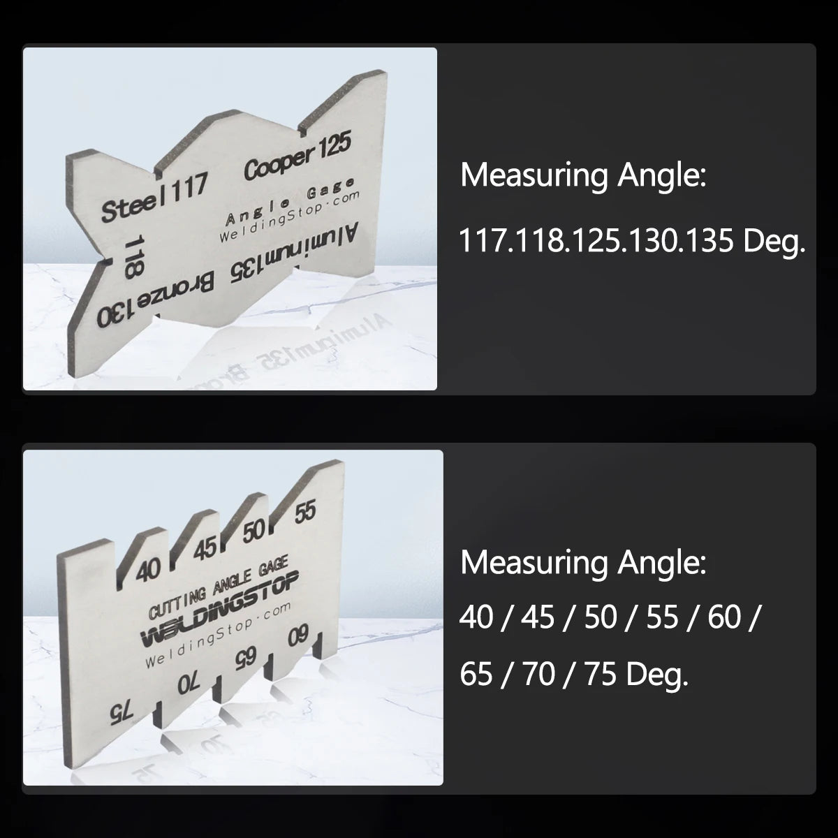 Angle Gage Screw Pitch Thread Lathe Cutting Gauge Drill Bits Sharpening Angle Template Measuring Tool Kits