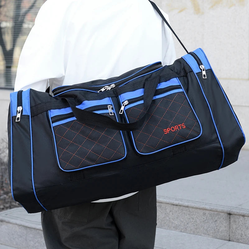 1 Piece Foldable Travel Bag with Multiple Pockets, Sports Crossbody Bag, Storage Bag