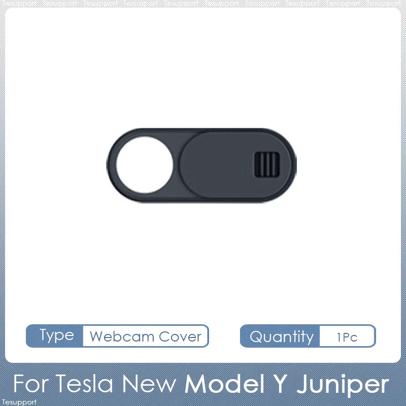 Storage Box for Tesla Model Y Juniper Accessories Center Console Trays for Tesla Model Y Juniper 2025-2026 Webcam Cover