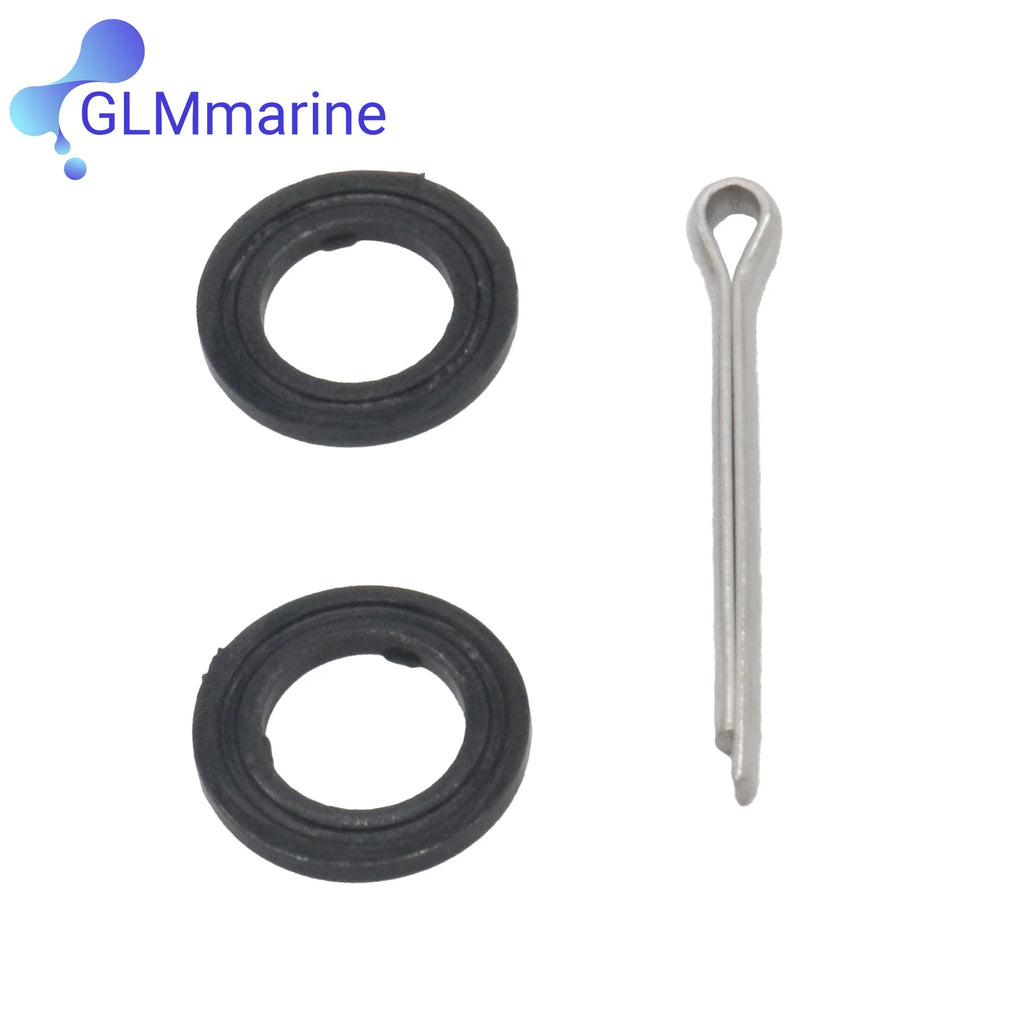 09289-17L02 Lower Unit Gearcase Seal Kit Fits for Suzuki DT9.9 DF8 DF9.9 DF15 Outboard Motor Replaces 09280-57002 09168-10022