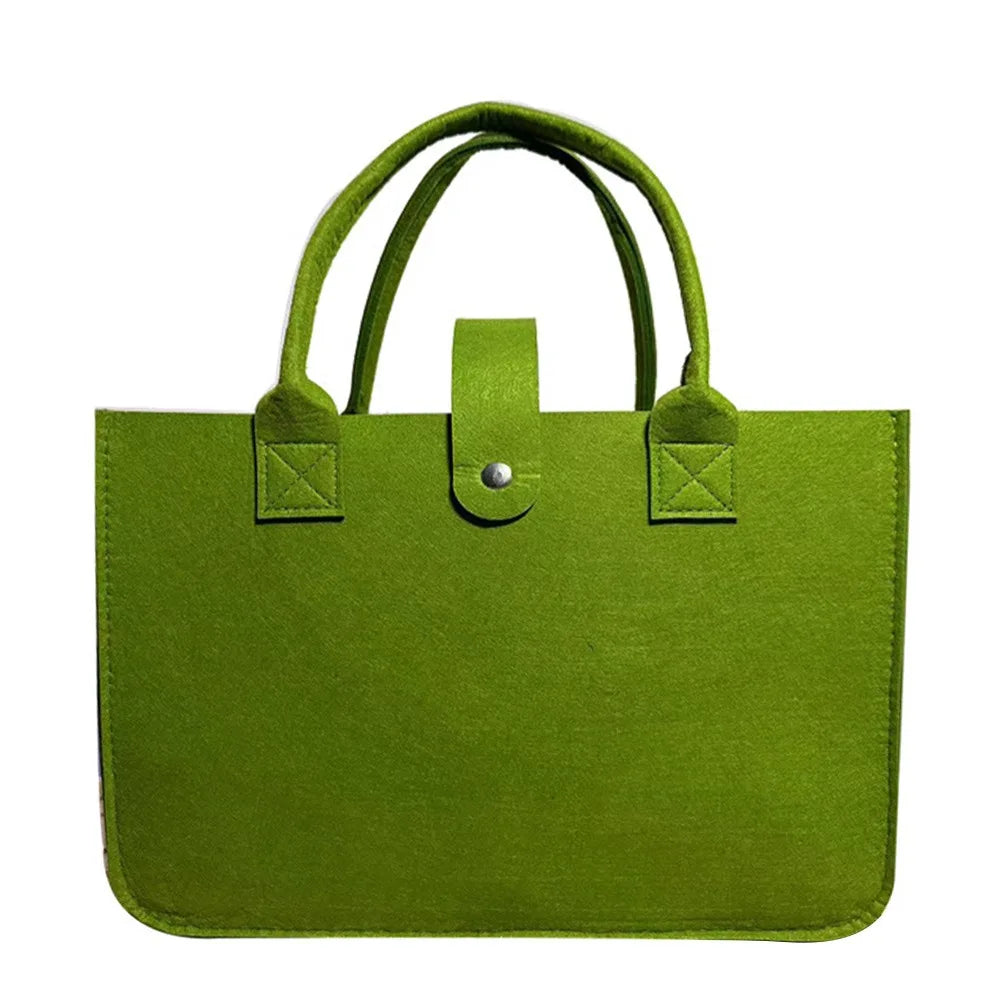 New Felt Felt Shoulder Bag Toy Sundries Large Capacity Messenger Bag Storage Organizer Crossbody Handbag Women