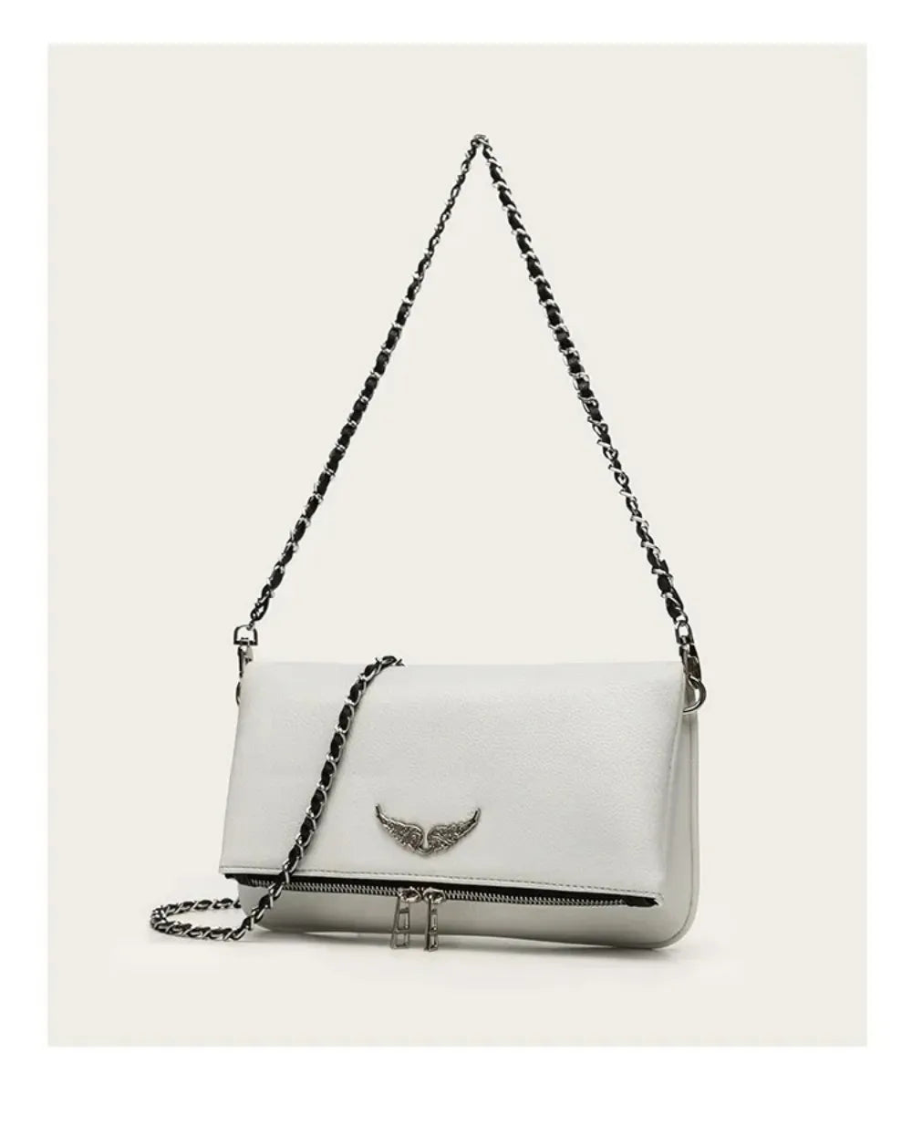 Wing Mini Square Bag for Women, 2026 Fashion Underarm Shoulder & Crossbody Bag, Cute Small Purse, Versatile Chic Handbag