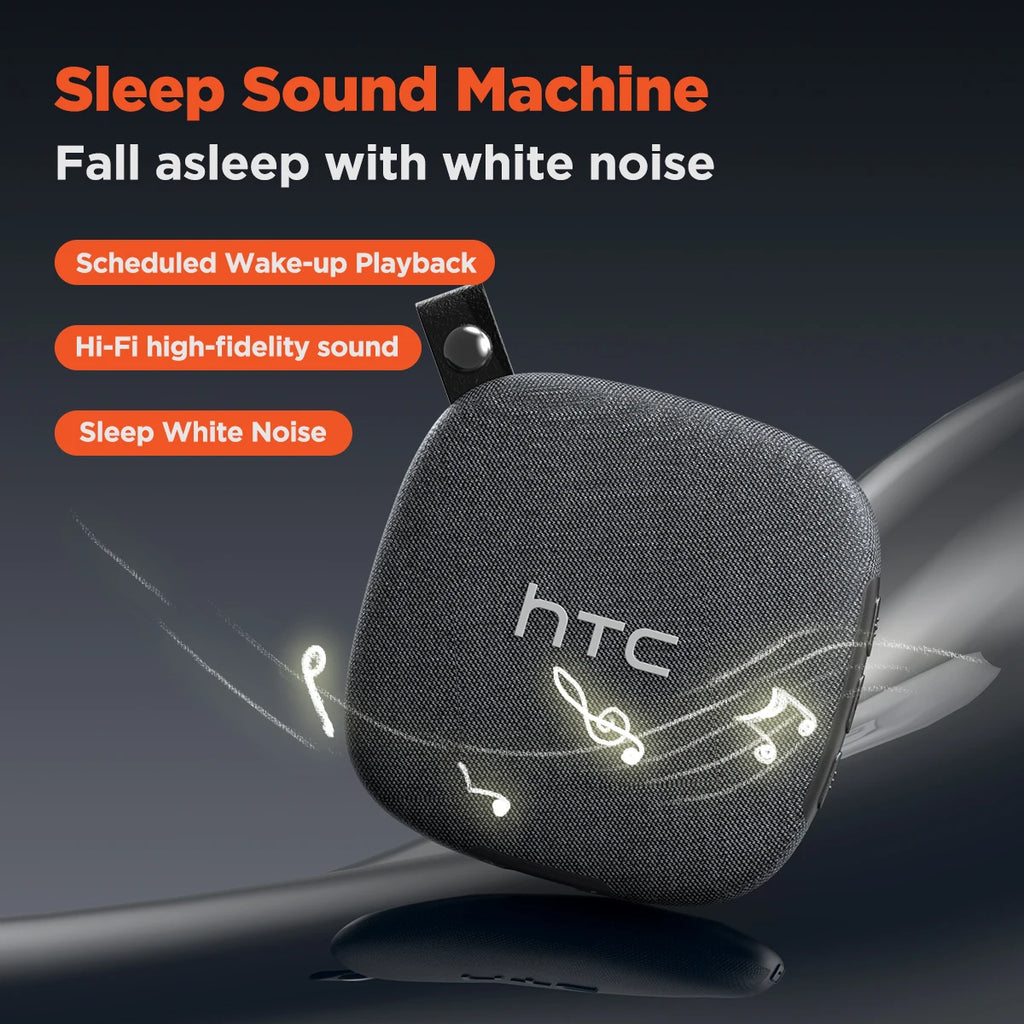 HTC WS01 Sleeping Aid Bluetooth Speaker White Noise Directional Sound Wireless Earphones For Sleep Party Portable Mini Speaker