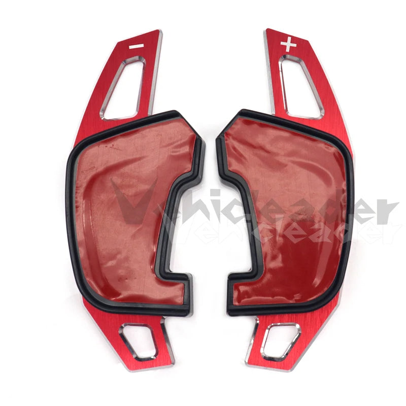 Car Steering Wheel Paddle Shift Extend Shifter Sticker For VW Golf 7 GTI MK7 GTE GTD RLINE Volkswage POLO Scirocco Sagitar GLI