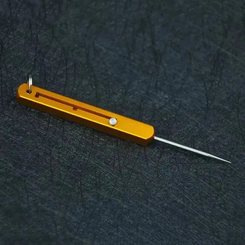 Portable Titanium Toothpicks Pocket Toothpick Metal Toothpick Holder Outdoor Picnic Camping Convenient High Quality Toothpick