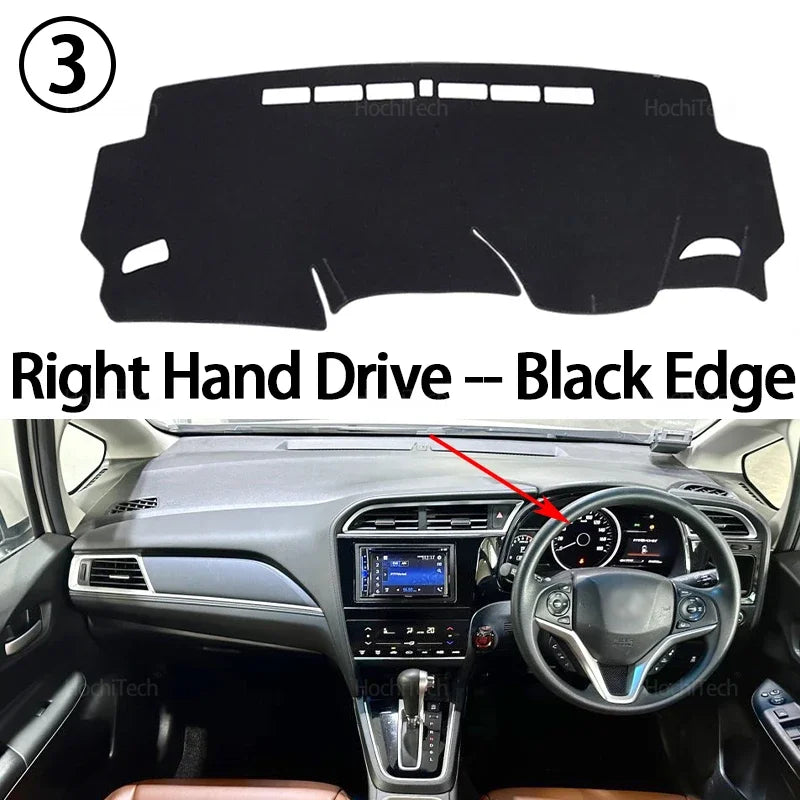 For Honda Fit Shuttle 2015-2022 Car Dashboard Cover Dash Board Mat Carpet Pad Sunshade Cape Cushion Accessories