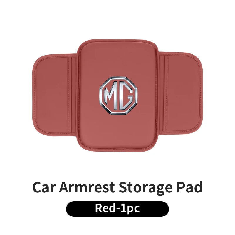 Car Armrest Cushion Console Protector Cover Elbow Storage Pad For Morris Garages MG 6 3 5 7 TF ZR ZS HS GS GT Hector RX5 RX8 350