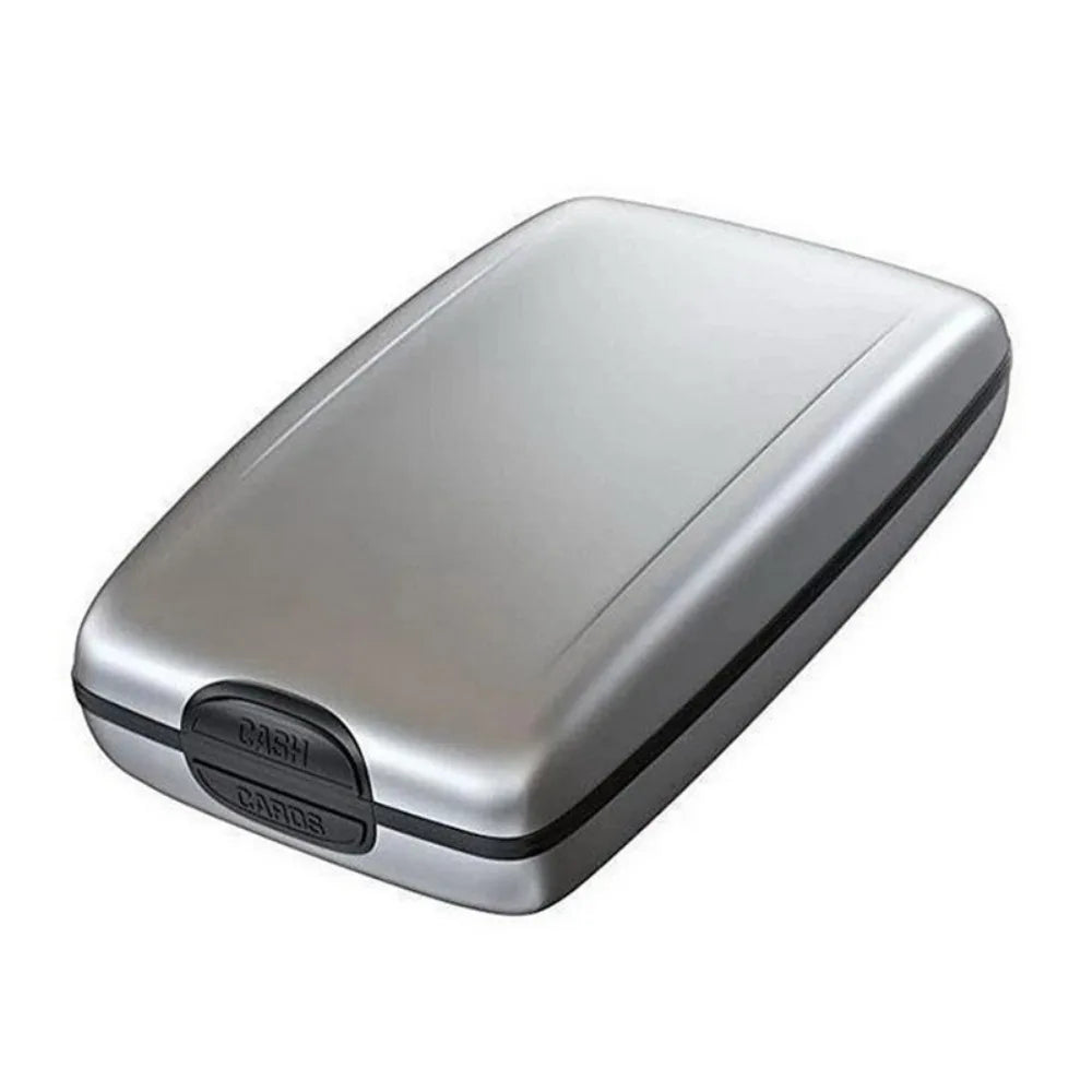 Large Capacity Credit Cards Holder Card Case Anti-Theft Passport Wallet Lightweight Aluminum Alloy RFID Blocking Wallet