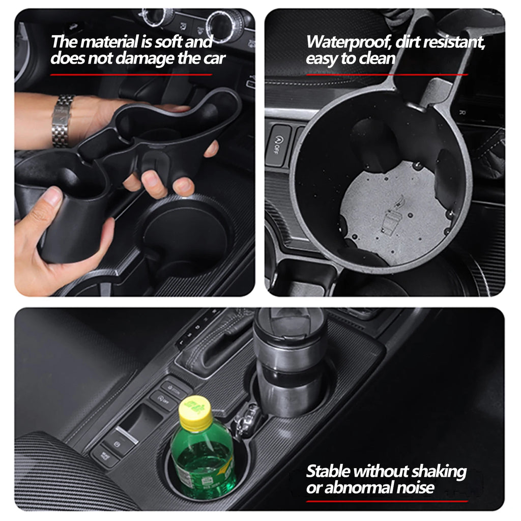 For Honda 2022-2025 11th Civic Sedan Hatchback Central control storage box water cup limiter, anti abnormal noise cup cover