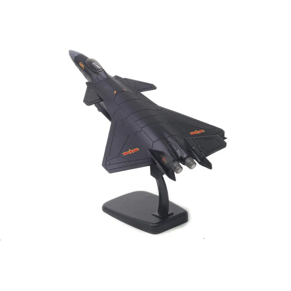 Diecast Fighter Aircraft Toy with Light Sound Pullback & Go Aviao Plane Model Collection F16 F22 F35 Jet Plane Toy Kids Toy