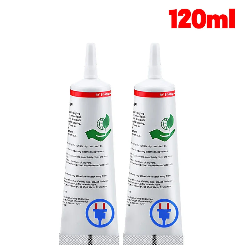 Waterproof Liquid Electrical Tape Flexible Wire Repair Sealant Insulation Adhesive for Cable DIY Craft Waterproof Coating