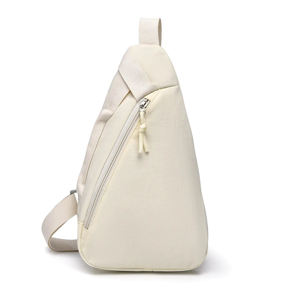 Men's Chest Bag Business Casual Multi-Functional Large-Capacity Crossbody Bag Women Japanese-Style Stylish Single-Shoulder Bag