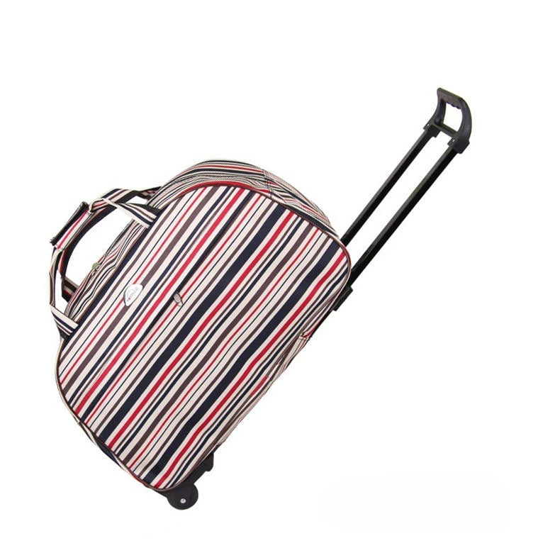 Travel Trolley Bag With Wheels Business Rolling Luggage Wheeled Bag Trolley Suitcase Waterproof Fashion Men Women Travel Bags