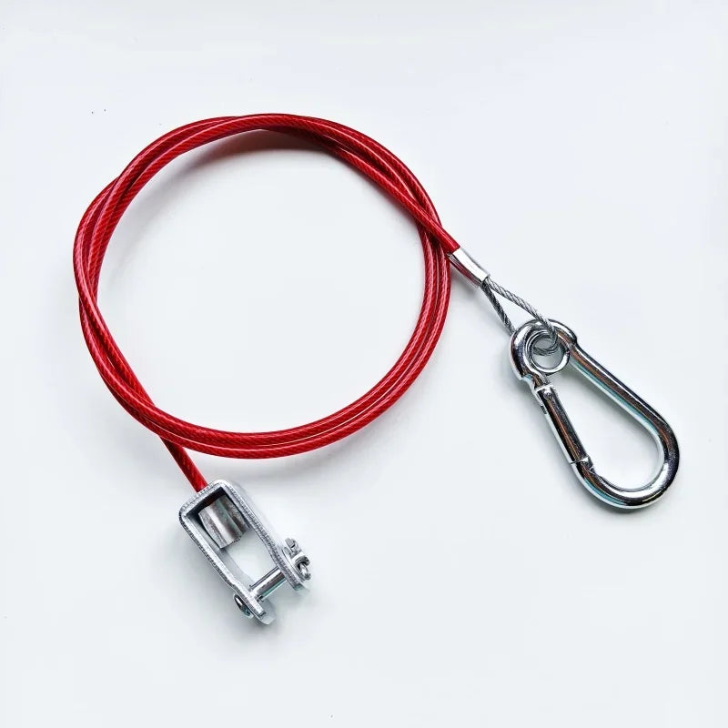 Stainless Steel Trailer Breakaway Rope Trailer Caravan Brake Away Breakaway Safety Cable Braked Hitch Accessories Parts