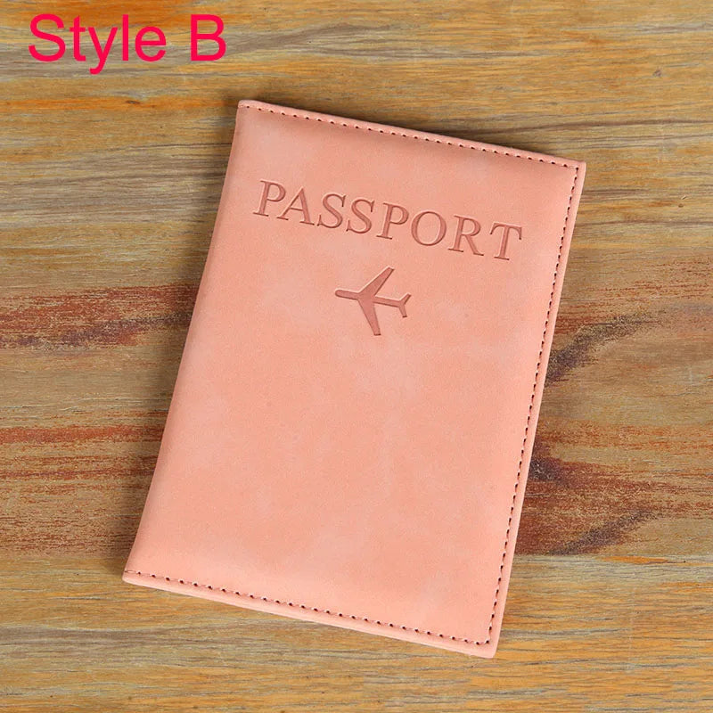 Organizer Storage Case/Travel Accessories Passport Case Vintage Leather Pattern Passports Holder Women Man ID Bank Credit Card