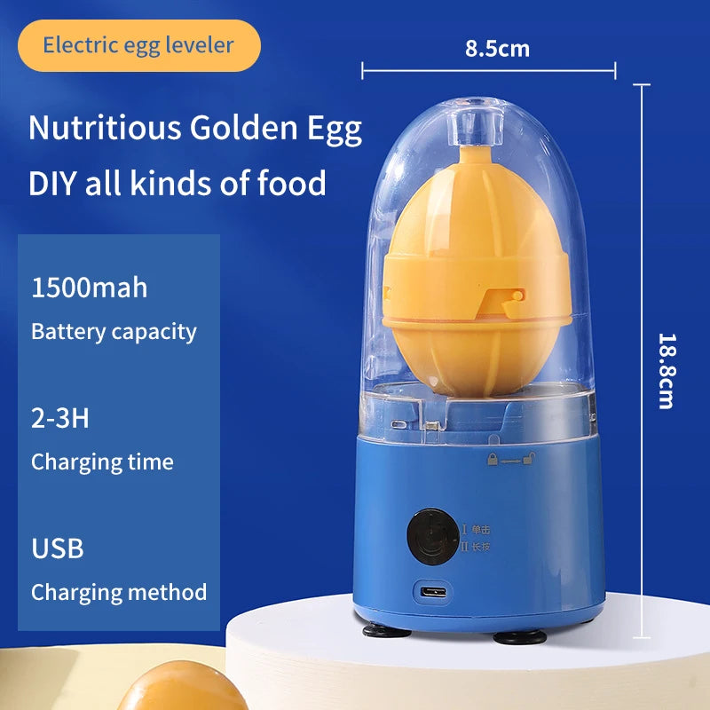 Electric Golden Egg Maker Eggs Yolk White Mixer USB Rechargeable Egg Stiring Blender Kitchen Automatic Eggs Scrambler Shaker