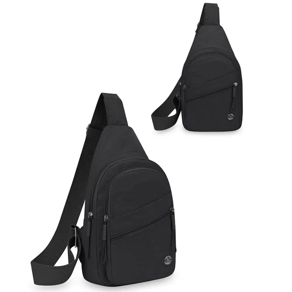 Stylish Large Capacity Crossbody Bag Waterproof Spacious Messenger Bag Multi-Pocket Nylon Material Tote Bag Travel Use