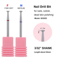 2Pcs Diamond Nail Drill Bits Electric File Grinding Heads for Cuticle Cleaning And Glue Removal Manicure Pedicure Accessories