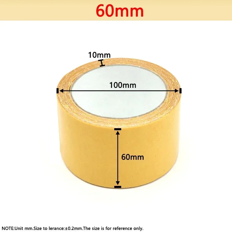 Double Sided Cloth Base Tape Strong Fixation Translucent Mesh Waterproof Traceless High Viscosity  Adhesive Stickers