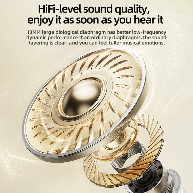 B57-Wireless bluetooth headset small earbuds sleep work sports invisible headphones HD HIFI bass sound quality earphones