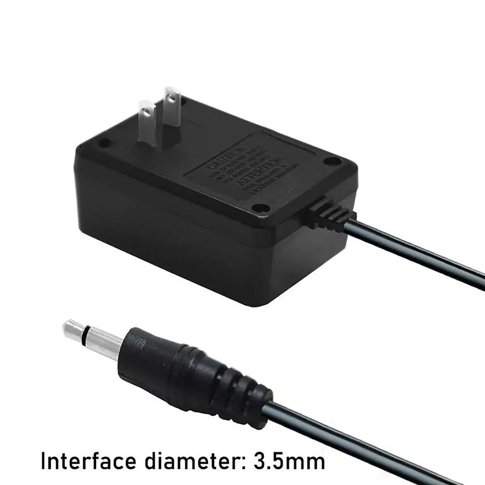 Power Supply for Atari 2600, AC Power Cord Adapter Compatible with Atari 2600 System Console 9V/850mA