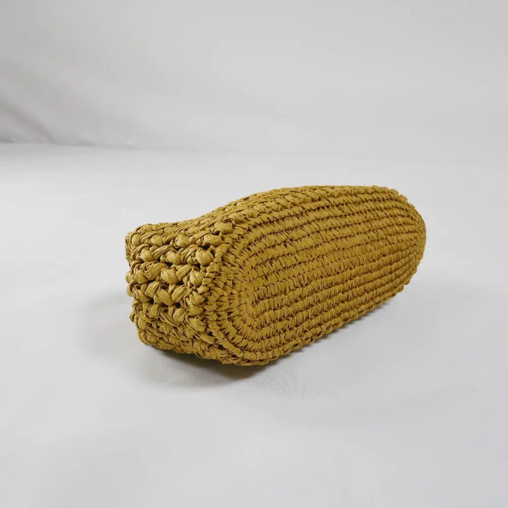 Elegant Luxury Woven Clutch Bag Large Capacity Simple Texture Women Handbag Straw Beach Bag Wallet Travel