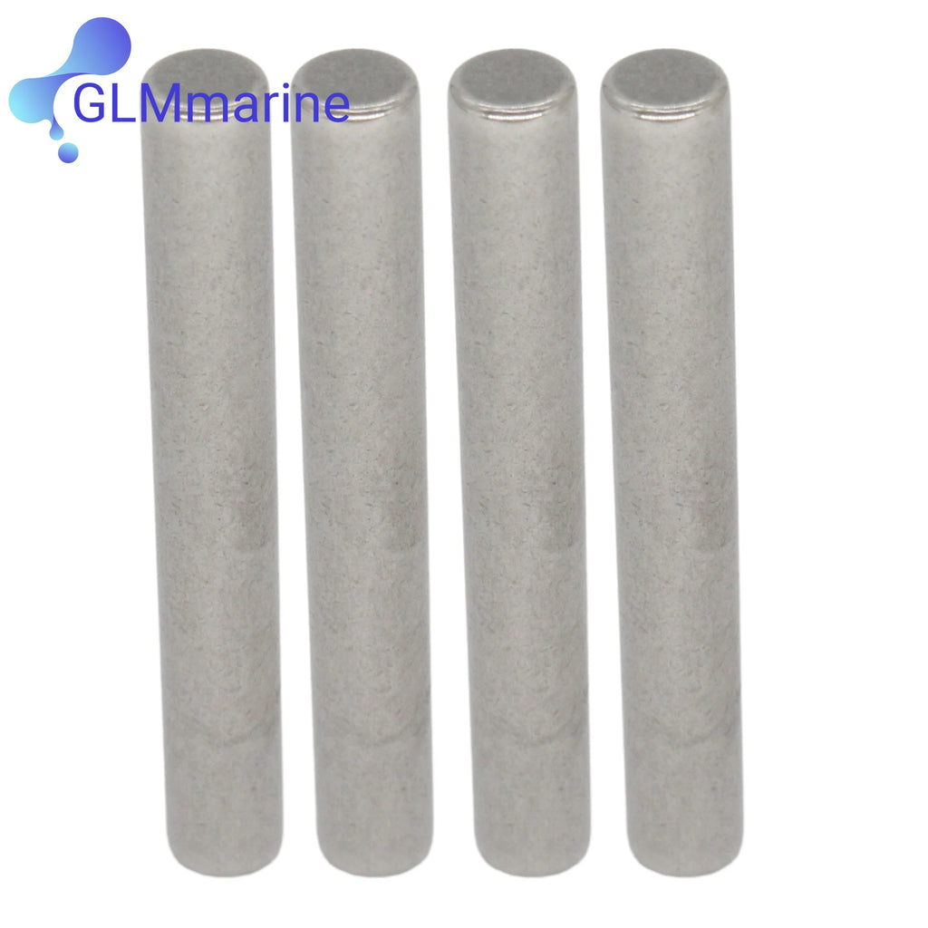 4 Pcs Replacement 307949 0307949 765545 0765545 for Johnson Evinrude 10-25 HP & OMC Propeller Shear Pin