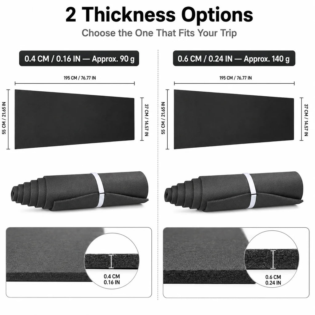 Lightweight XLPE Camping Mat Waterproof Moisture-Proof Sleeping Pad for Hiking Trekking Outdoor Picnic Portable Picnic Blanket