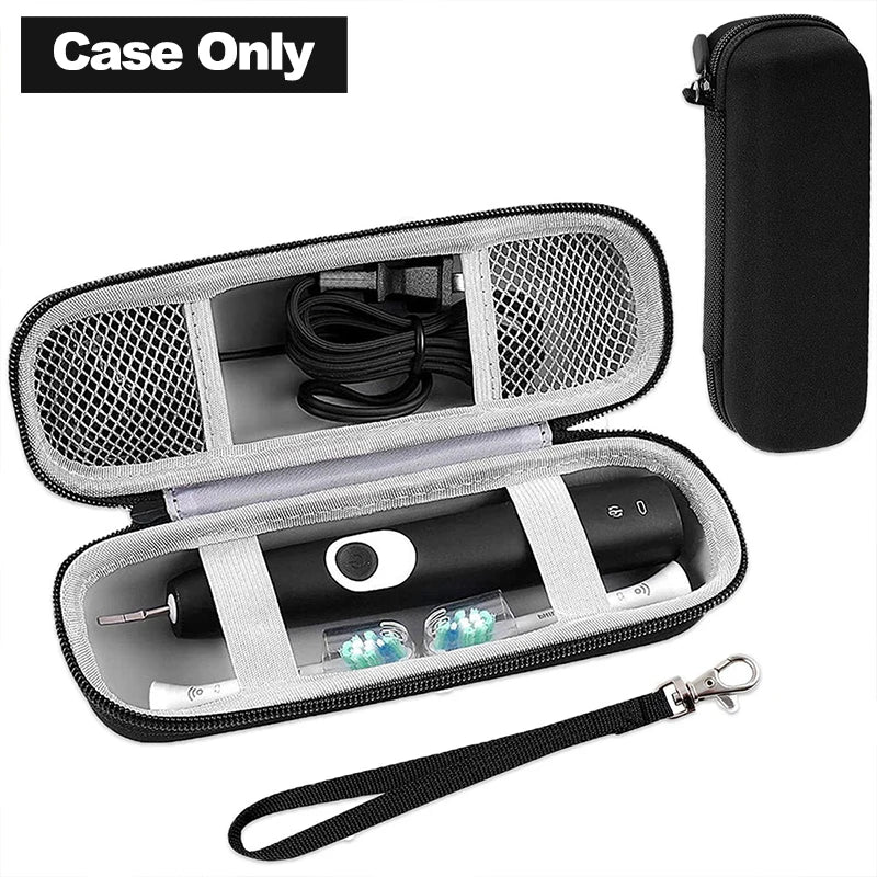 EVA Waterproof Dustproof Mini Travel Organizer Case – Portable Storage Bag for Electric Toothbrush