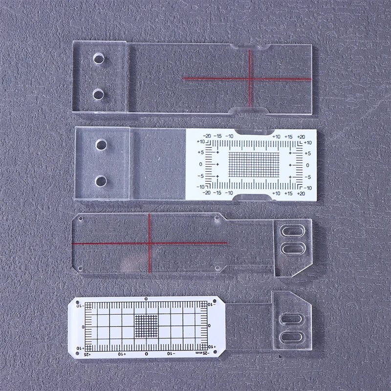 Clear Acrylic Crack Gauge Monitor Accurate Crack Monitoring Record Tool Crack Measuring Instrument For Monitoring Wall Cracks