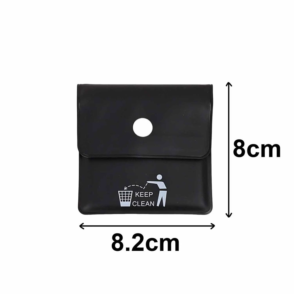 1-4pcs Portable Ash Pouch Leakproof Smell Proof Butt Organizer Universal Car PVC Aluminum Film Heat Safe Outdoor Storage Pocket