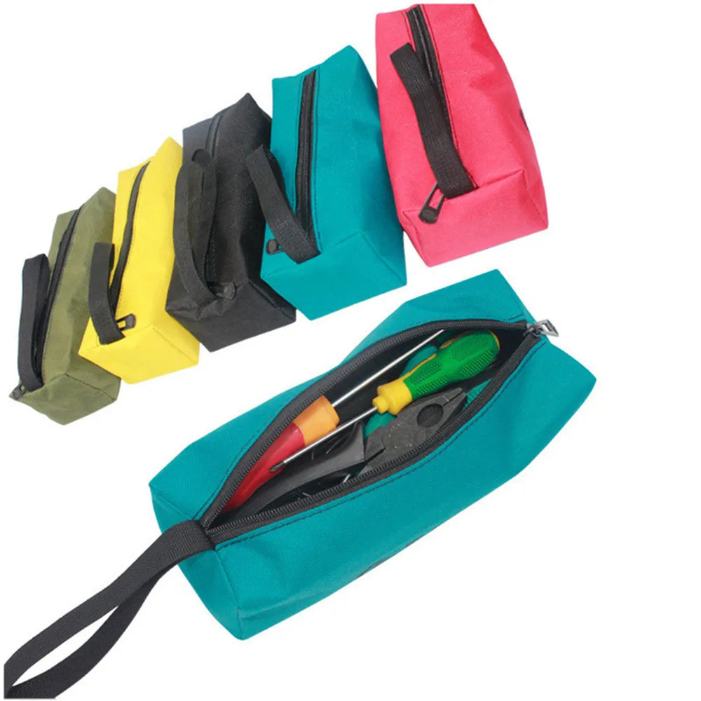1PC Multi Pocket Oxford Cloth Car Repair Kit Bag Screwdriver Plier Wrench Roll Repairing Tool Storage Bags High Quality WF
