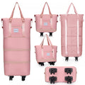 Travel Bag Backpack Large Capacity Disassembly Universal Wheel Storage Bag Luggage  Portable Double-layer Checked Bag with Wheel