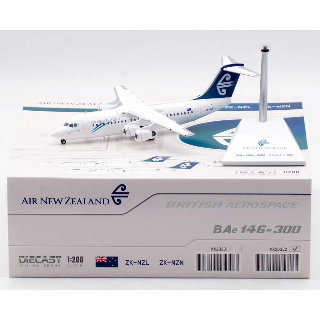 XX20332 Alloy Collectible Plane JC Wings 1:200 Air New Zealand "StarAlliance" Aerospace BAe-146 Diecast Aircraft Model ZK-NZN