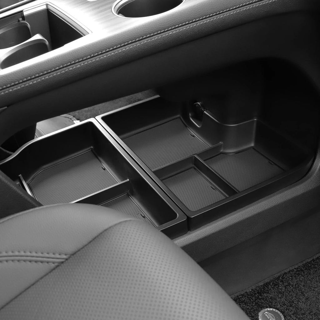 for Toyota Sienna 2024 2025 Center Console Lower Storage Box Car Interior Accessories Storage Tray Organizer Case 2pcs/set