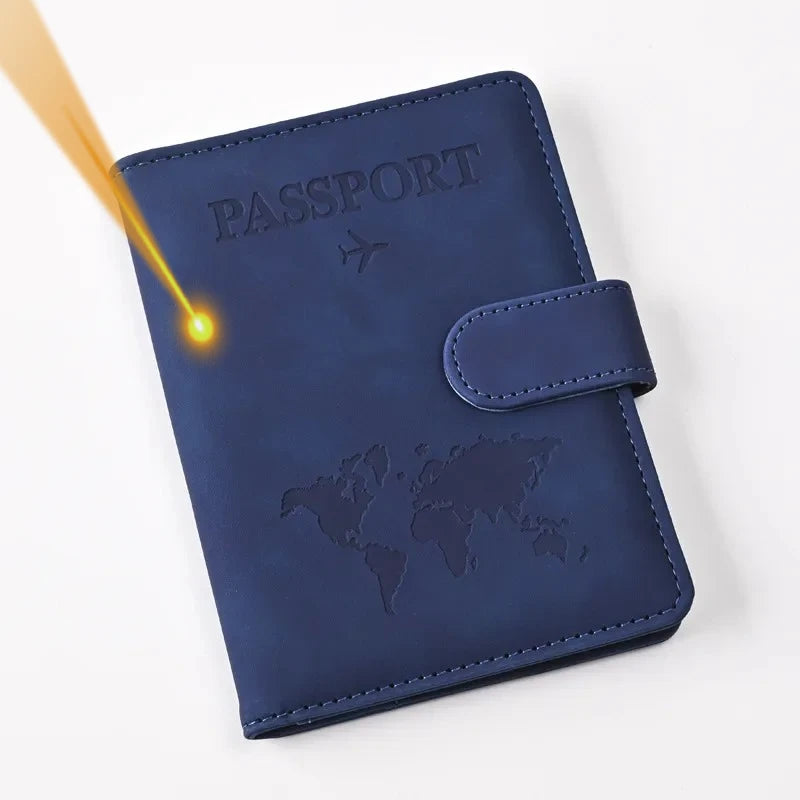 Customized Name Passport Cover, Monogrammed Engraved Name Passport Cover, Passport Holder, Wedding Bridesmaid Groomsman Gift