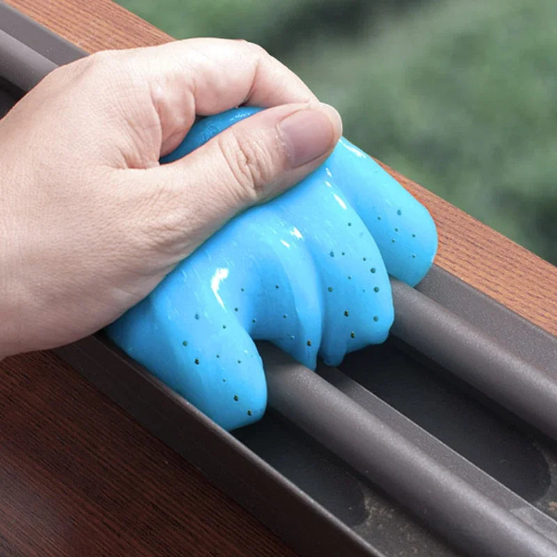 Car interior cleaning gel 160g slime Magic mud Car exhaust computer keyboard Dirt dust collector Car interior cleaning tool