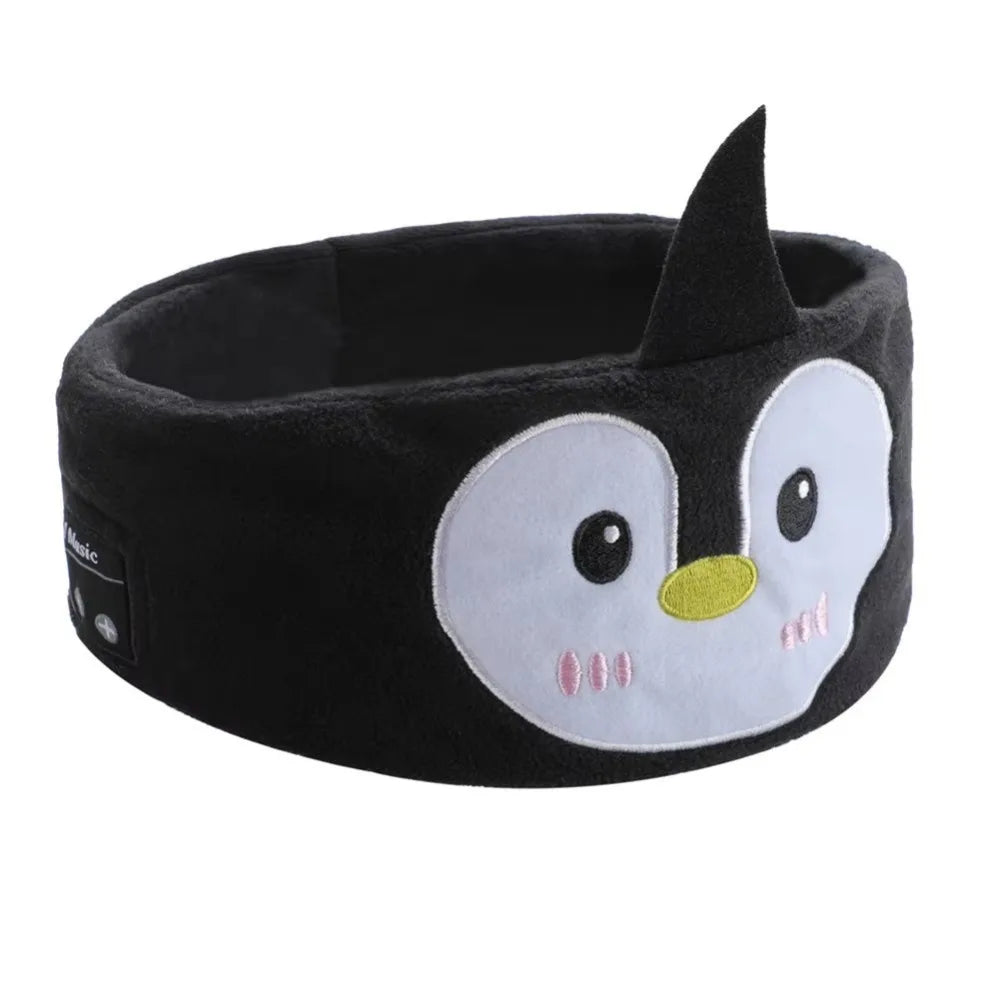 Soft Bluetooth Headphones Eye Mask Thin Speakers Elastic Eye Mask Children's Sleep Earphones Comfortable Wear Volume Limited