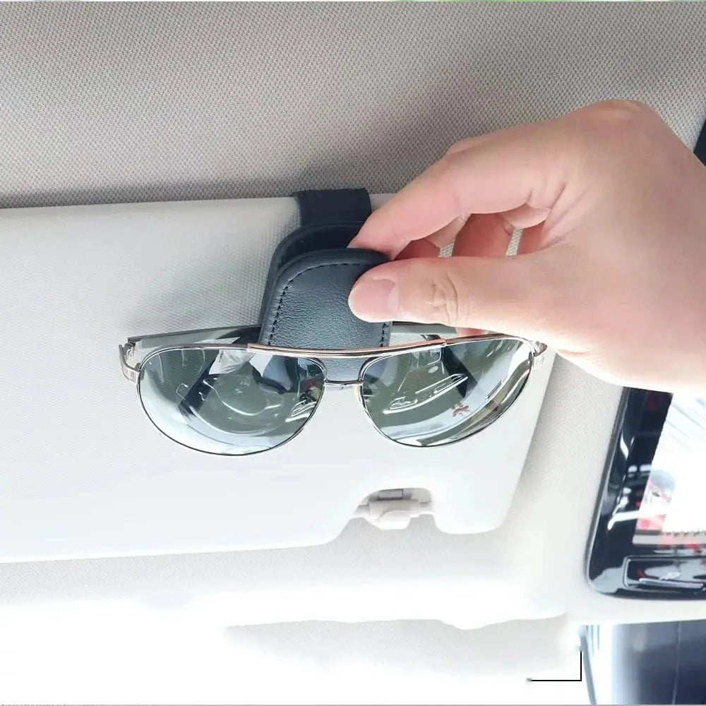 High-end leather car glasses clip,visor sunglass holder,car accessories,for mercedes-benz CLA CES CLS SLK GLK CLK SLS CLG GLE