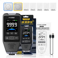 FNIRSI CTG-20 Portable Car Paint Thickness Gauge 0-1400um Car Metal Putty Powder Coating Thickness Gauge for Car Fe nFe Fe+Zn