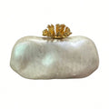 2026 New Shoulder Bag For Women Acrylic Alloy Flower Shell Bag Ladies Fashion Wedding Banquet Evening Bag Bridal Handbag Clutch Purse